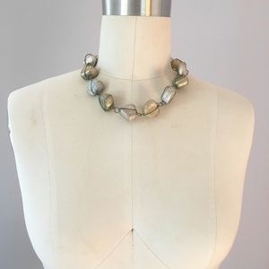 Abra Couture "Rock" Tee Shirt Necklace